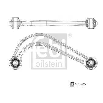 Triangle ou bras de suspension (train arrière) FEBI BILSTEIN