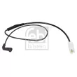 Contact d'avertissement, usure des plaquettes de frein FEBI BILSTEIN 23908 - Visuel 1