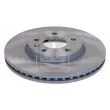 Jeu de 2 disques de frein avant FEBI BILSTEIN 39190 - Visuel 1
