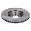 Jeu de 2 disques de frein avant FEBI BILSTEIN 39190 - Visuel 2