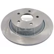 Jeu de 2 disques de frein arrière FEBI BILSTEIN 43887 - Visuel 1