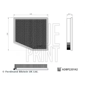 Filtre à air BLUE PRINT