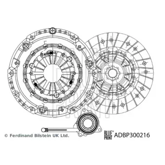 Kit d'embrayage BLUE PRINT ADBP300216