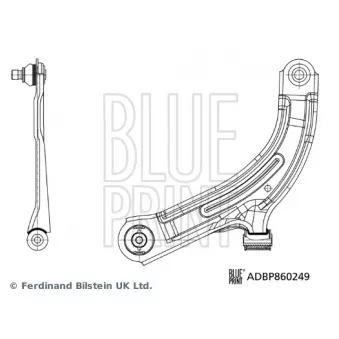 Bras de liaison, suspension de roue avant gauche BLUE PRINT