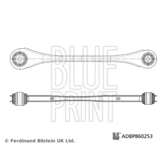 Bras de liaison, suspension de roue arrière droit BLUE PRINT