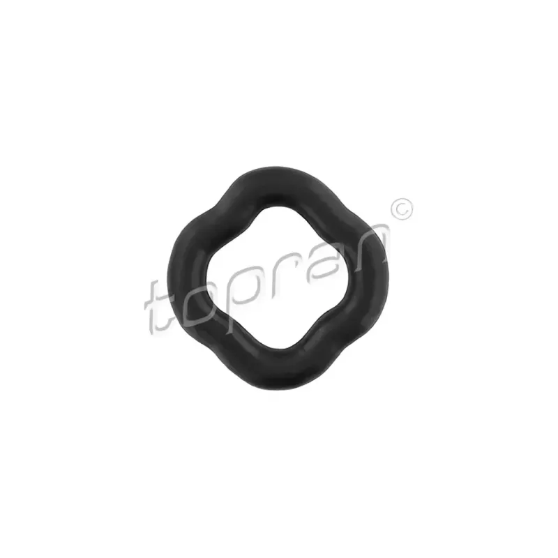 Support, silencieux TOPRAN 500 186