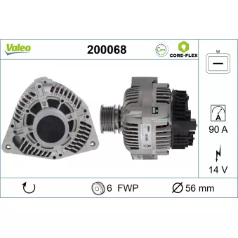 Alternateur VALEO 200068