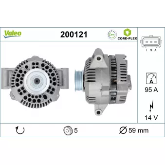 Alternateur VALEO 200121