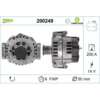 Alternateur VALEO 200249