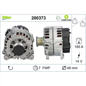 Alternateur VALEO 200373