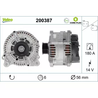 Alternateur VALEO 200387
