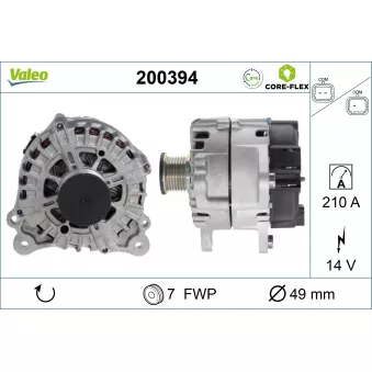 Alternateur VALEO 200394
