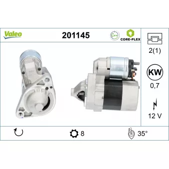 Démarreur VALEO 201145