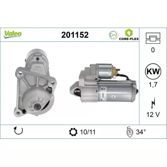 Démarreur VALEO 201152