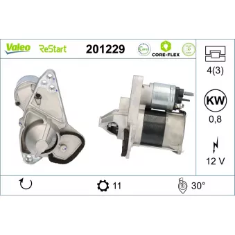 Démarreur VALEO 201229