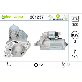 Démarreur VALEO 201237