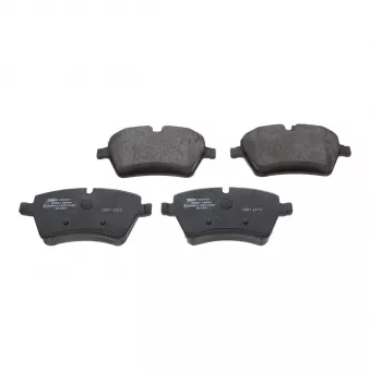 Jeu de 4 plaquettes de frein avant VALEO 302431