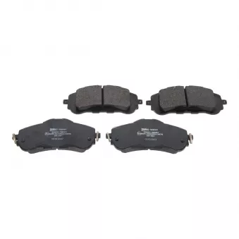 Jeu de 4 plaquettes de frein avant VALEO 302451
