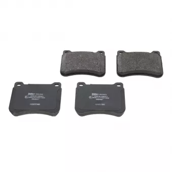 Jeu de 4 plaquettes de frein avant VALEO 302453