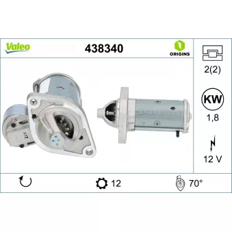 Démarreur VALEO 438340