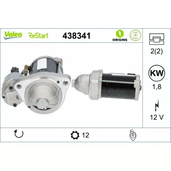 Démarreur VALEO 438341