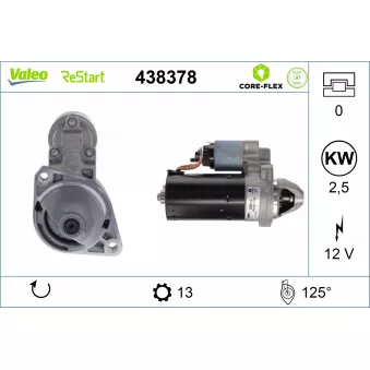Démarreur VALEO 438378