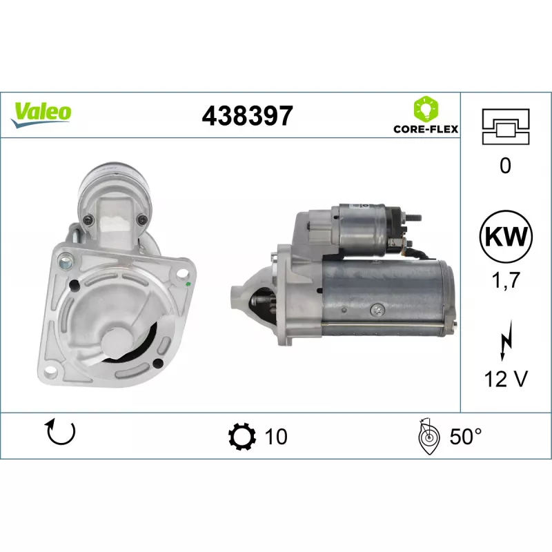 Démarreur VALEO 438397