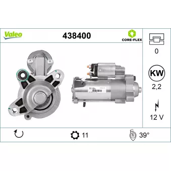 Démarreur VALEO 438400