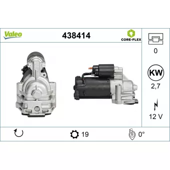 Démarreur VALEO 438414