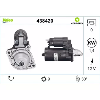 Démarreur VALEO 438420