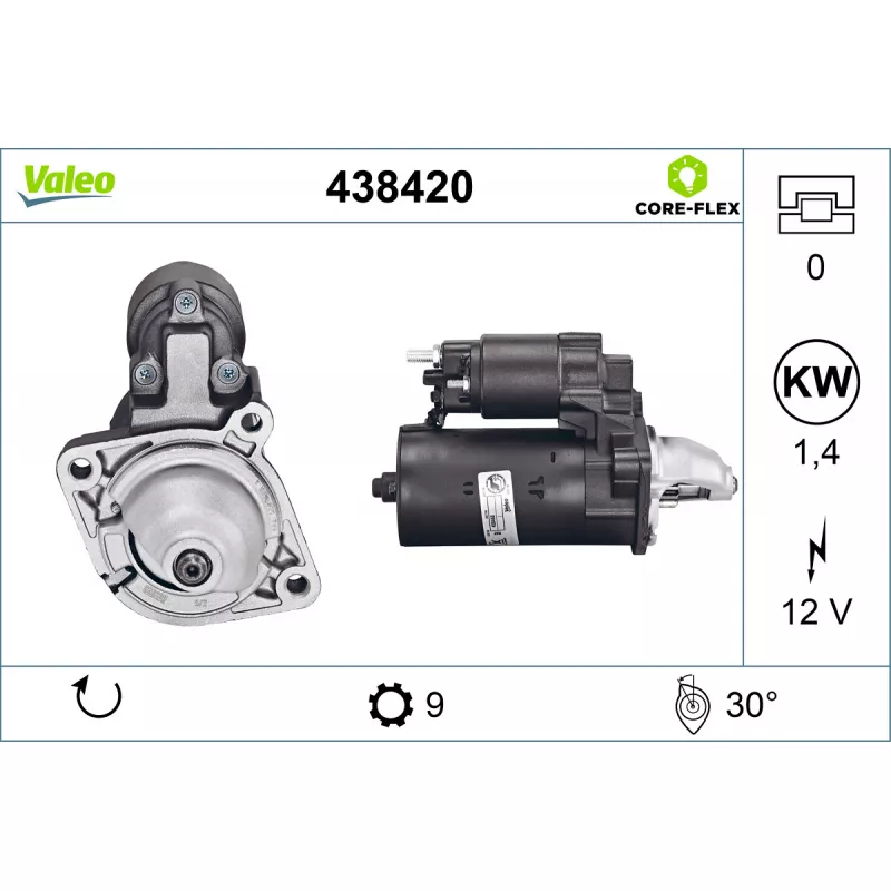 Démarreur VALEO 438420