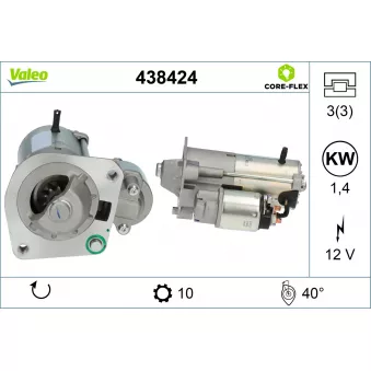 Démarreur VALEO 438424