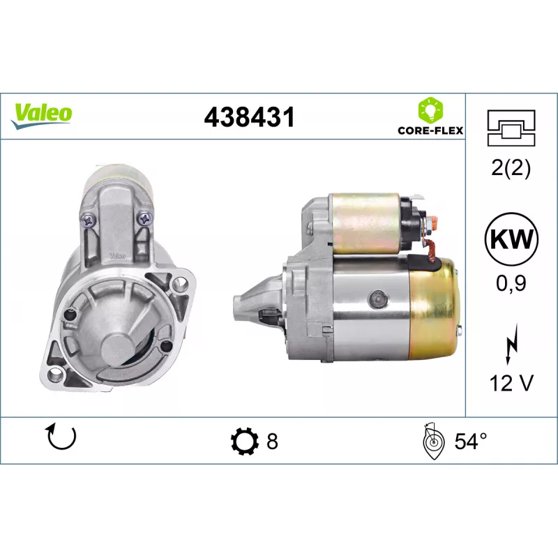 Démarreur VALEO 438431