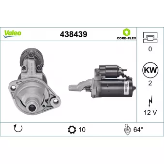 Démarreur VALEO 438439