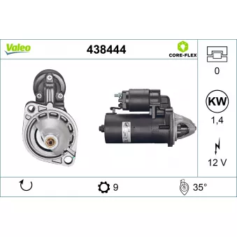 Démarreur VALEO 438444
