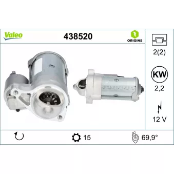 Démarreur VALEO 438520