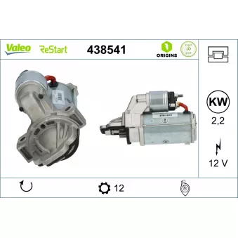 Démarreur VALEO 438541