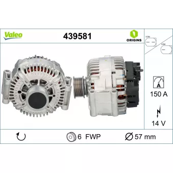 Alternateur VALEO 439581