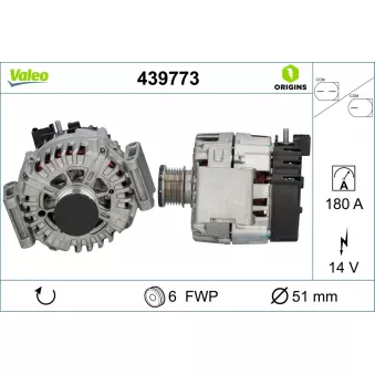 Alternateur VALEO 439773