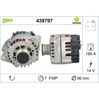Alternateur VALEO 439797
