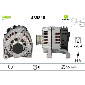 Alternateur VALEO 439810