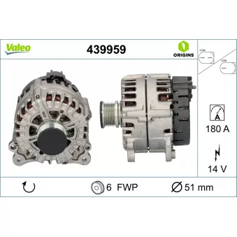 Alternateur VALEO 439959