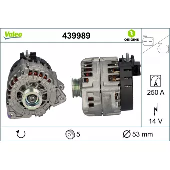 Alternateur VALEO 439989