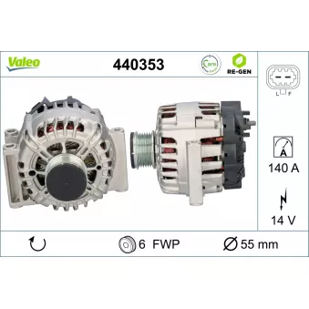 Alternateur VALEO 440353