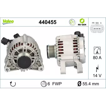 Alternateur VALEO 440455