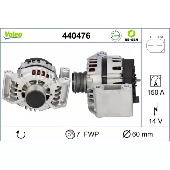 Alternateur VALEO 440476