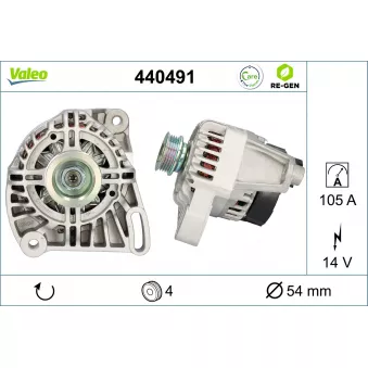 Alternateur VALEO 440491