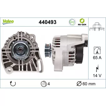 Alternateur VALEO 440493