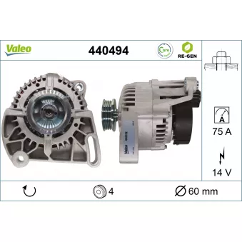 Alternateur VALEO 440494