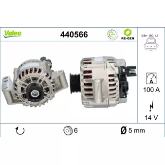 Alternateur VALEO 440566